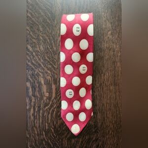 Vintage 👔 Ralph Lauren Polo Golf Red Silk Necktie EUC $26
